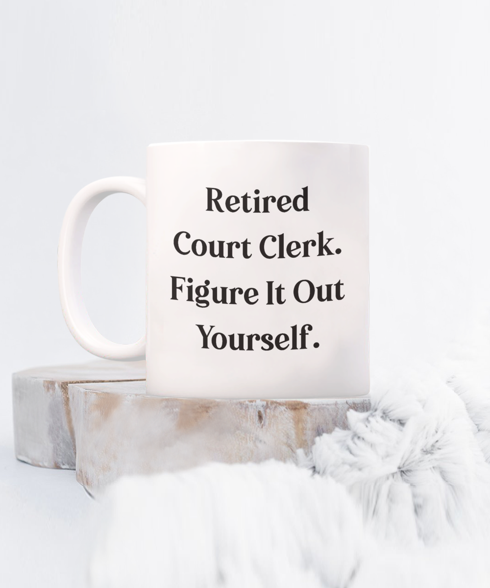 Nice Court Clerk Coffee Mug