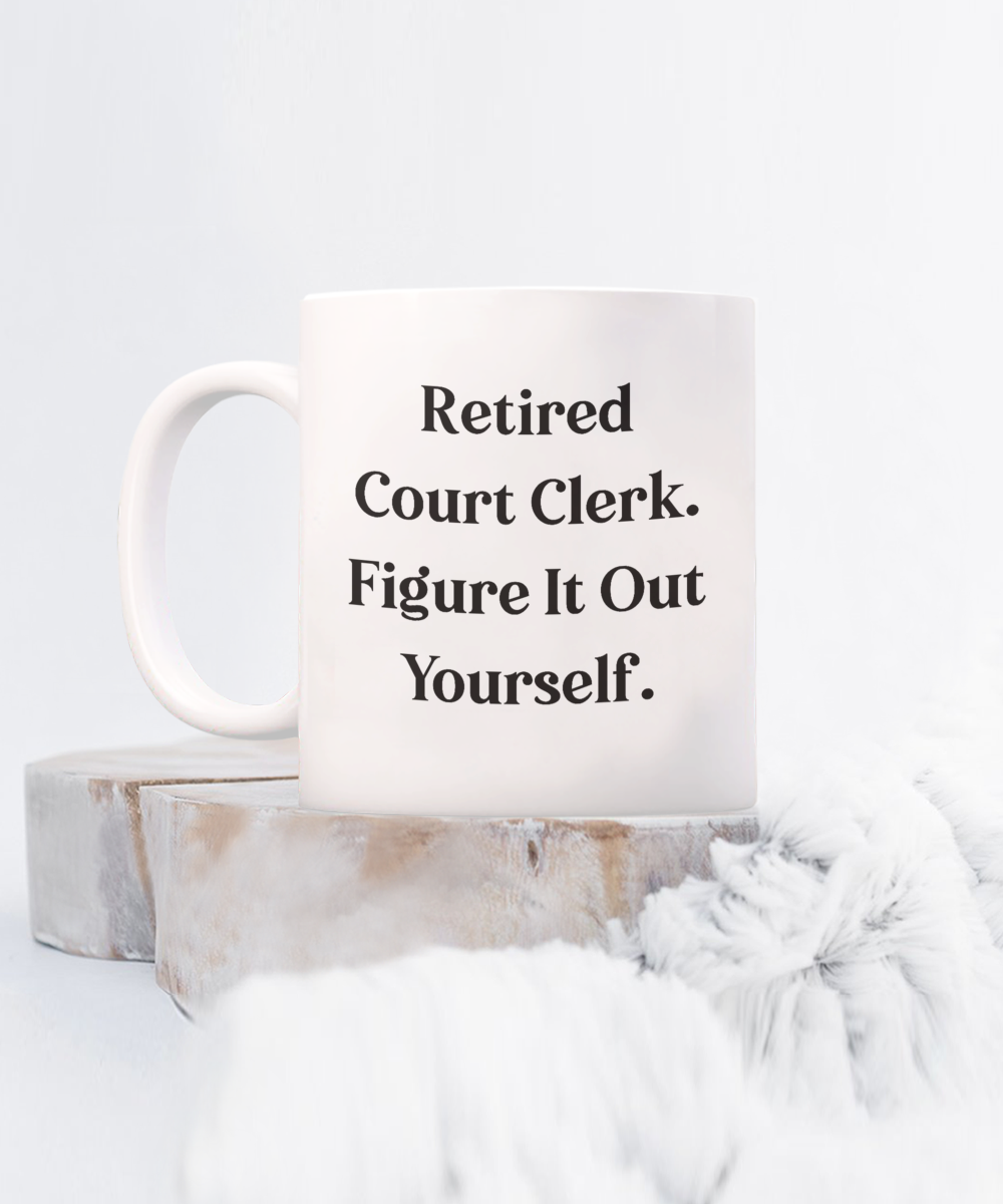Nice Court Clerk Coffee Mug