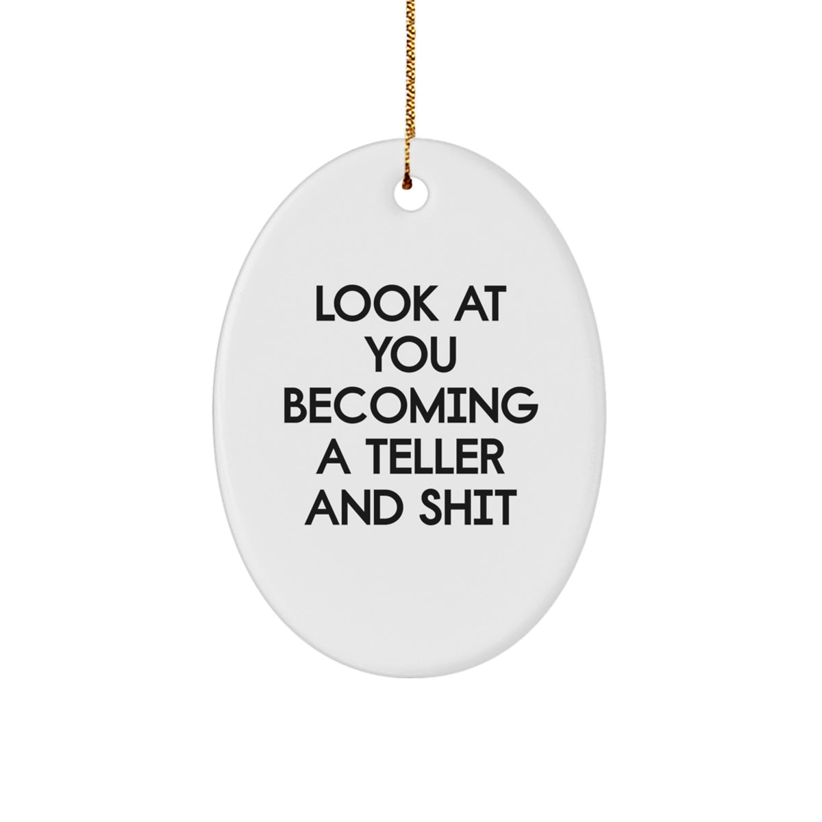 Teller Christmas Ornament Keepsake for Him Gift - Image 1