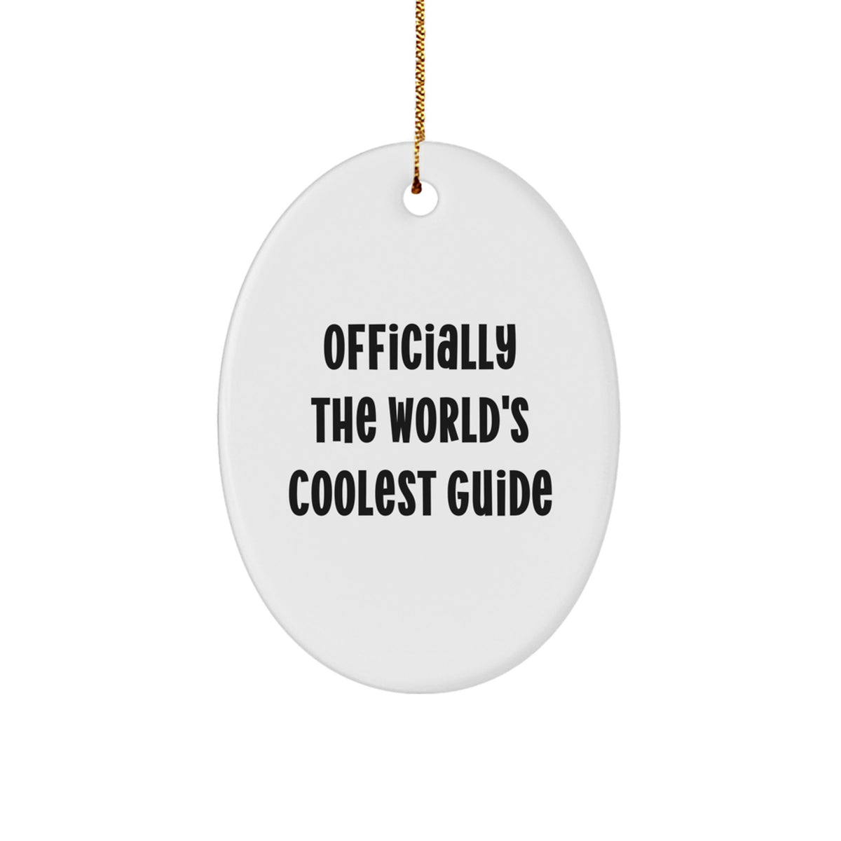 Guide Treasure Christmas Ornament for Kids Gift Holiday Keepsake - Image 1