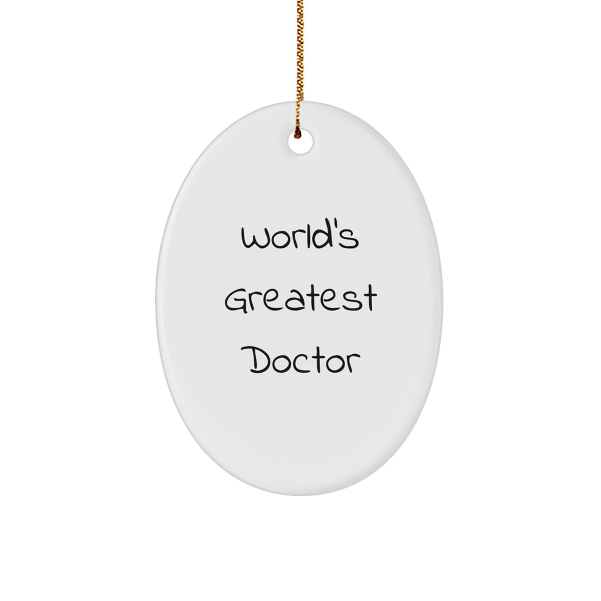 Doctor Keepsake Christmas Ornament for Him Gift - Image 1