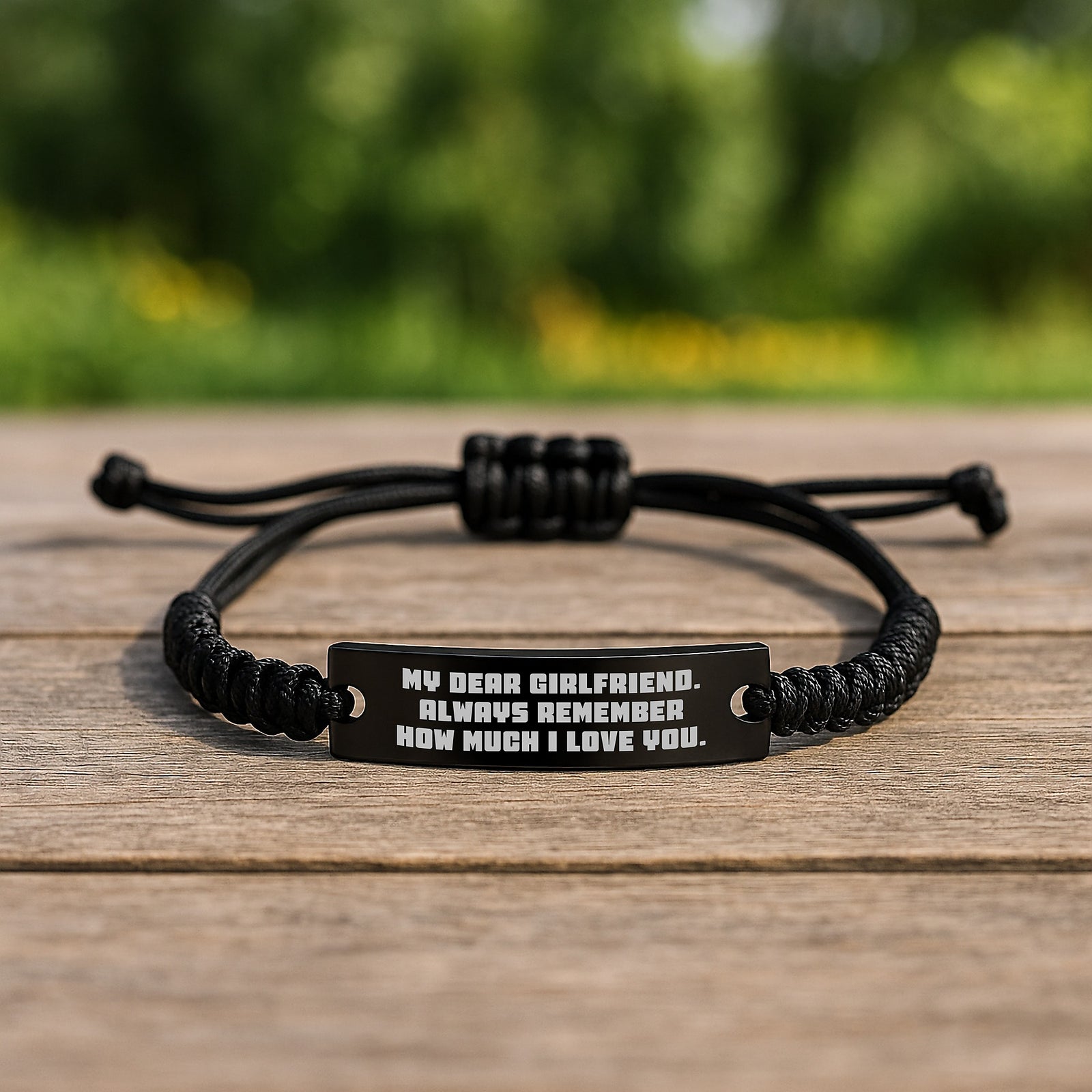 Funny Quote Rope Bracelet Gifts from Men to Sweetheart on Mother's Day Unique Presents - Image 2