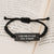 Funny Gifts from Maine for Friends - Maine Rope Bracelet, Black Stainless Steel Engraved with Interlaced Rope, Adjustable Christmas Unique Gifts - Image 3