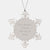 Funny Banker Gifts - 'I'm A Banker. I Speak Fluently In genius.' Snowflake Ornament, Gifts from Men to Banker, Unique Christmas Unique Gifts - Image 1