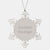 Certified Paralegal Gifts from Friends, Fun Snowflake Ornament for Christmas - Image 1