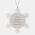 Papillon Dog Snowflake Ornament, Gifts from Friends to Papillon Dog Lovers, Life is Better with a Papillon, Christmas Unique Gifts for Family - Image 1