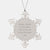 Funny Bull Terrier Dog Gifts, Snowflake Ornament with Inspirational Quote, Gifts from Men to Friends, Unique Christmas Memorable Presents for Bull Terrier Dog Lovers - Image 1