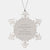 Portuguese Water Dog Lover's Christmas Unique Gift, 'I'm Not A People Person. I'm A Portuguese Water Person.' Snowflake Ornament, Gifts from Friends to Family - Image 1