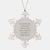 Librarian Gifts from Friends, Snowflake Ornament with Funny Quote, Unique Christmas Unique Gifts for Librarian, Men and Women - Image 1