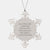Funny Loan Officer Gift, Snowflake Ornament, 'All Men Are Created Equal But The Coolest Become A Loan Officer', Gifts from Men to Loan Officer, Unique Christmas Unique Gifts - Image 1