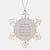 Funny Real Estate Investor Quote Snowflake Ornament, Gifts from Men, Unique Christmas Unique Gifts for Real Estate Investors, Durable Stainless Steel Ornament - Image 1