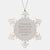 Funny Gramps Gifts from Men - I Think Me Being Your Gramps Is Enough Of A Gift Snowflake Ornament for Gramps and Men, Christmas Unique Gifts - Image 1