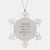 Funny Uncle Gifts Snowflake Ornament Quotes, Gifts from Friends to Uncle, Christmas Unique Gifts, I Think Me Being Your Uncle Is Enough Of A Gift - Image 1