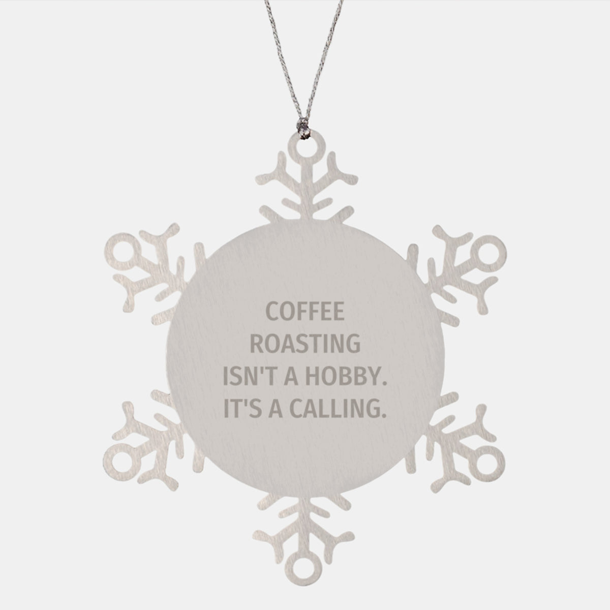 Christmas Gift for Her Coffee Roasting Keepsake Ornament Present - Image 1