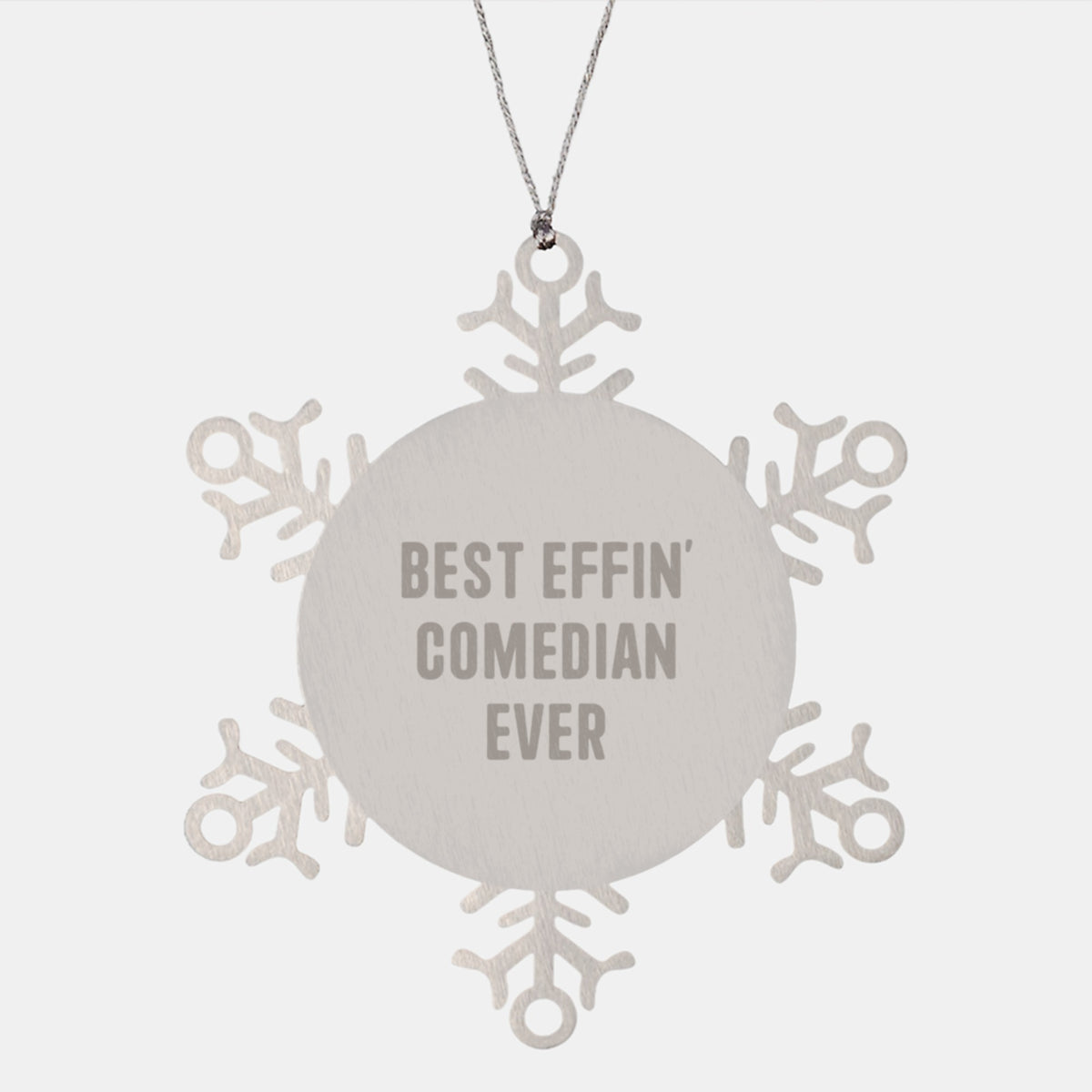 Hilarious Comedian Christmas Ornament Gift for Friends - Novelty - Image 1