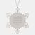 Welder Gifts from Dad - Snowflake Ornament for Christmas, Funny Quote Inside, 3.14 Inch Diameter, Premium Stainless Steel, Shatterproof, Unique Gift for Men, Family, and Friends - Image 1