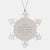 Underwriter Mom Snowflake Ornament Gifts from Mom to Underwriter Daughter or Son, Unique Snowflake Christmas Unique Gifts, Funny Snowflake Ornament I Am An Underwriter Mom - Image 1