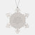 Funny Sister-in-law Snowflake Ornament Gifts from Men to Sister-in-law, I Think Me Being Your Sister-in-law Is Enough Of A Gift, Christmas Unique - Image 1