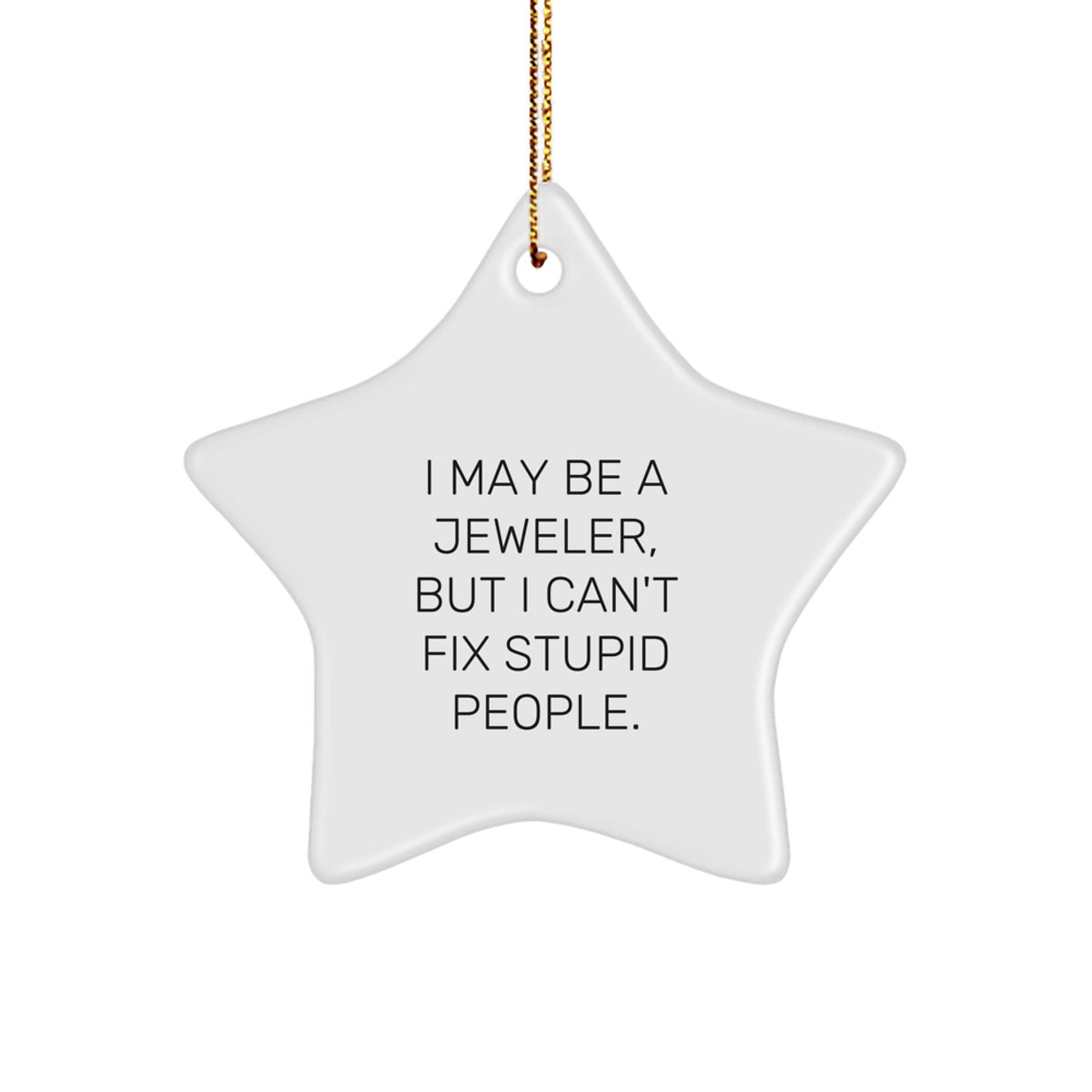 Jeweler Star Ornament for Family Surprise Christmas Keepsake Gift - Image 1