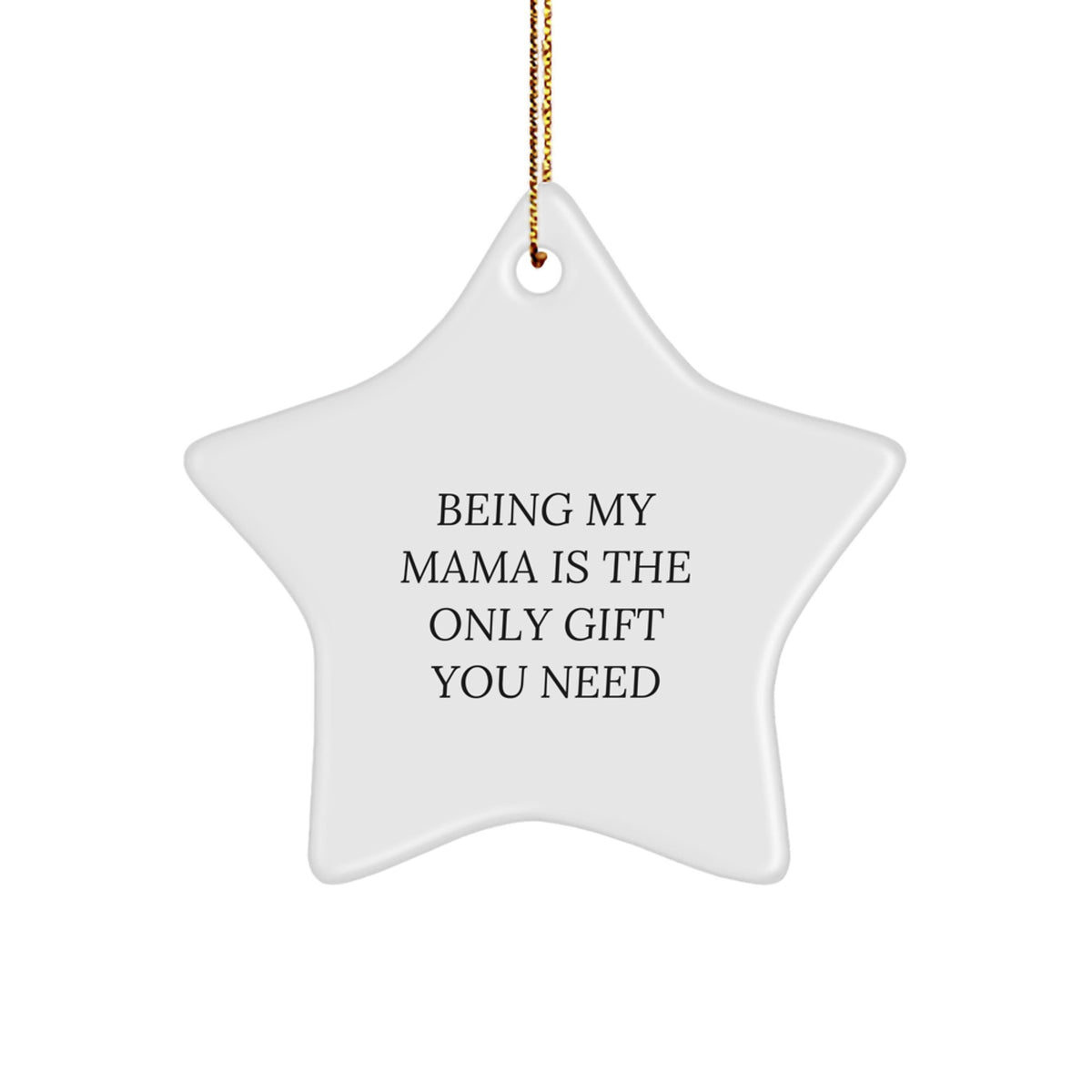Mama Favorite Christmas Ornament for a Sister Gift - Image 1
