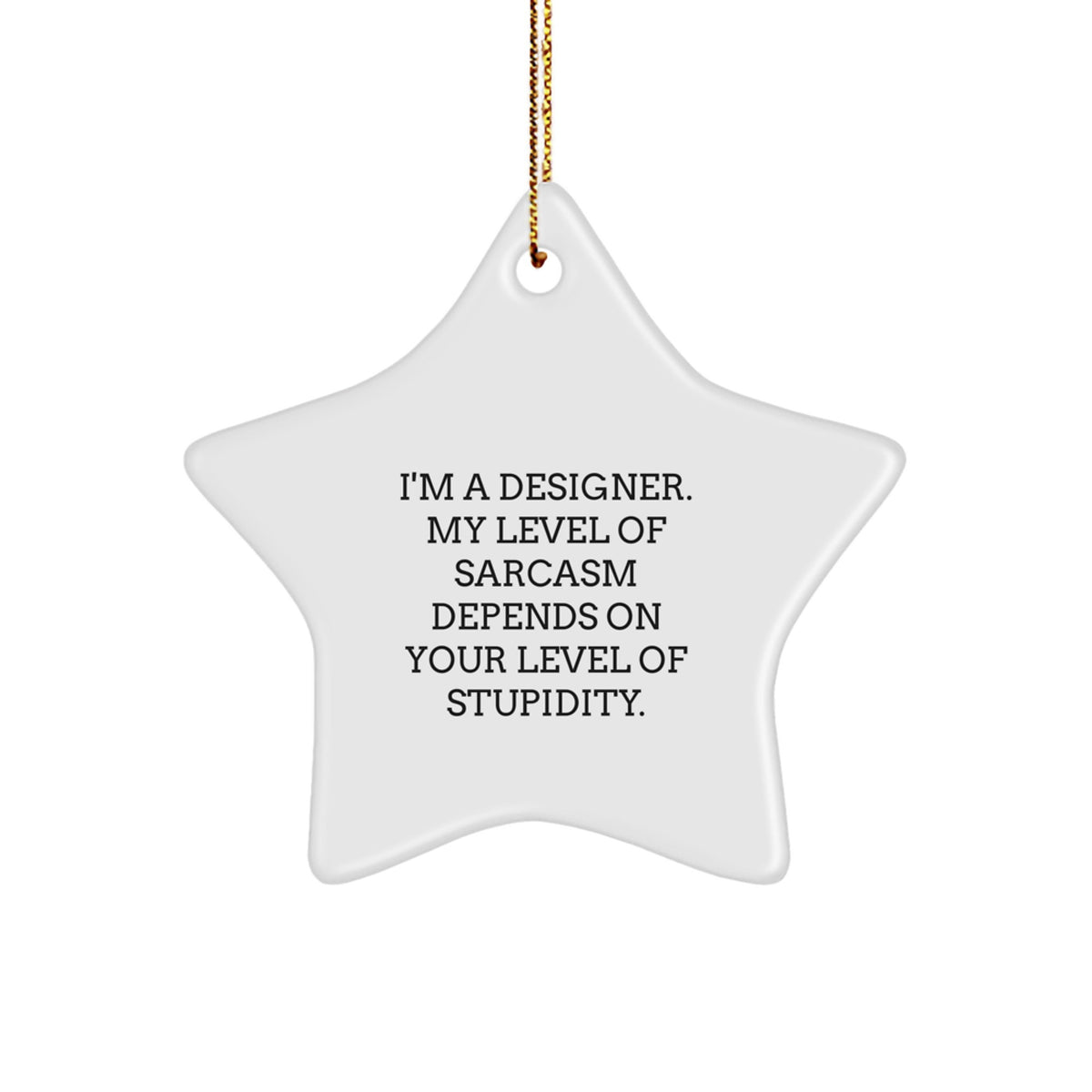 Designer Star Ornament for Kids Favorite Surprise Christmas Gift - Image 1