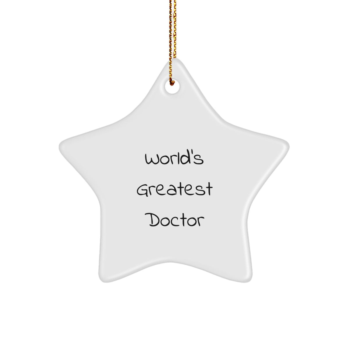 Doctor Keepsake Christmas Ornament for Him Gift - Image 1