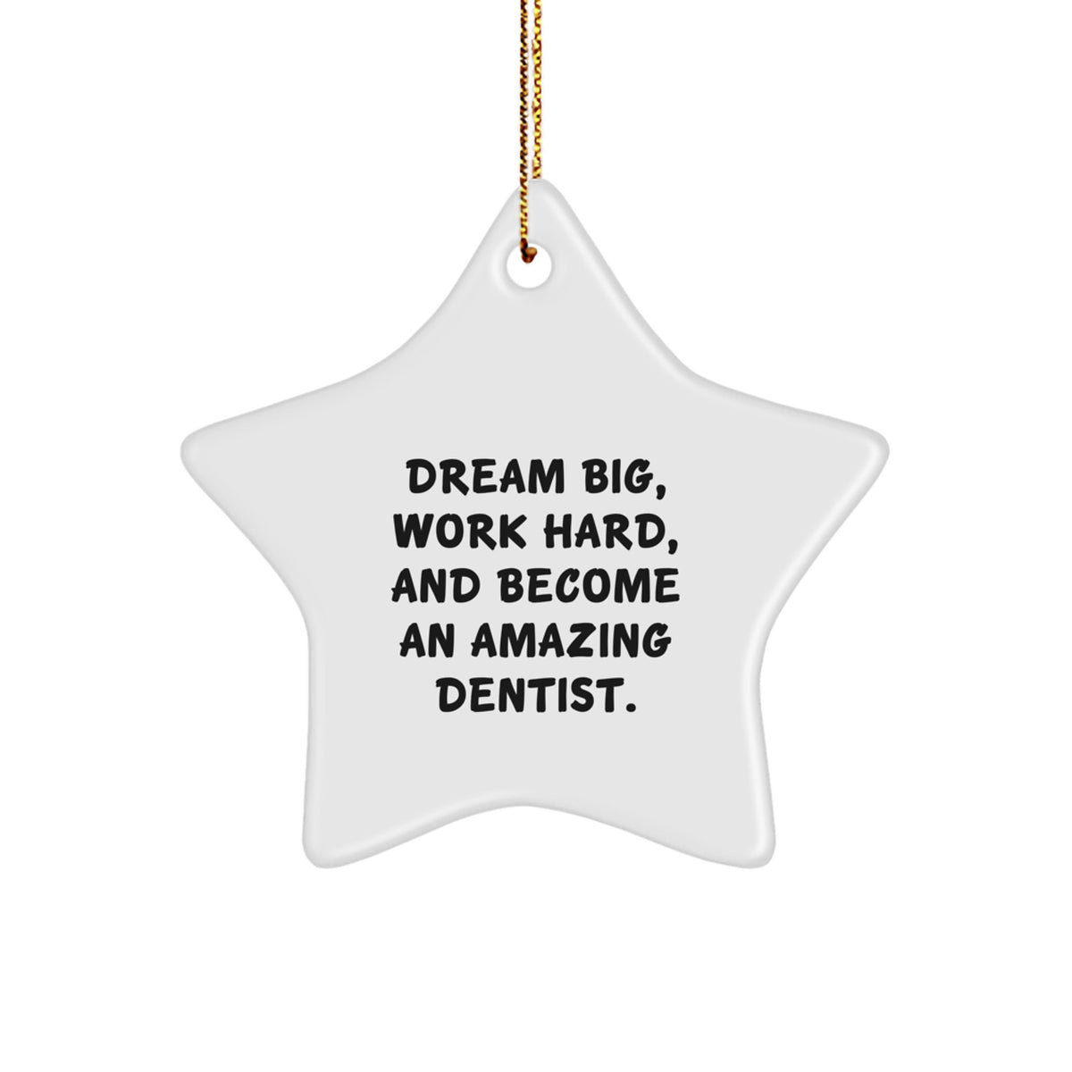 Funny Star Ornament Gifts from Men to Amazing Dentist Friends this Christmas Unique Gifts - Image 1