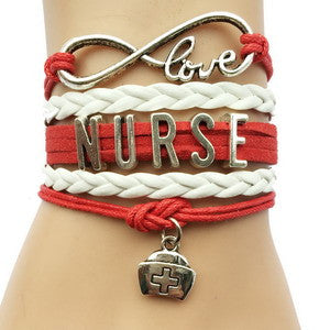 Nurses Pride Charm Bracelet
