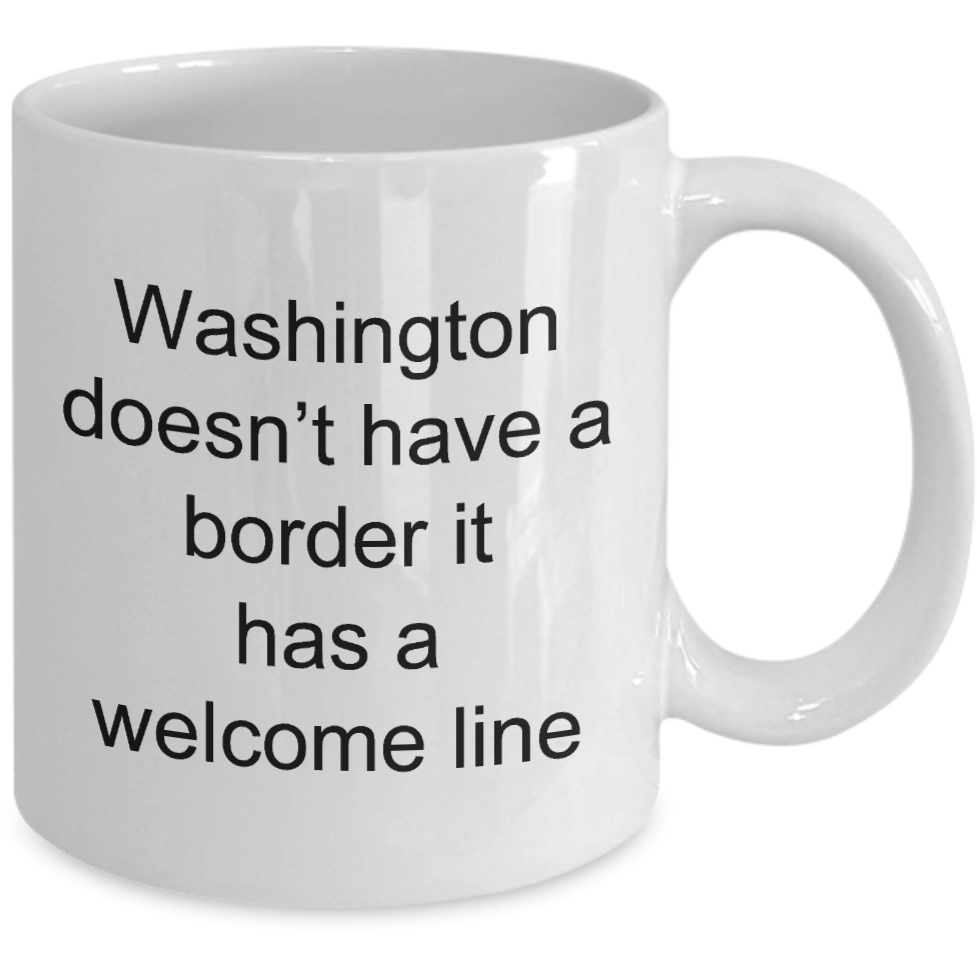 Washington State Welcome Mug