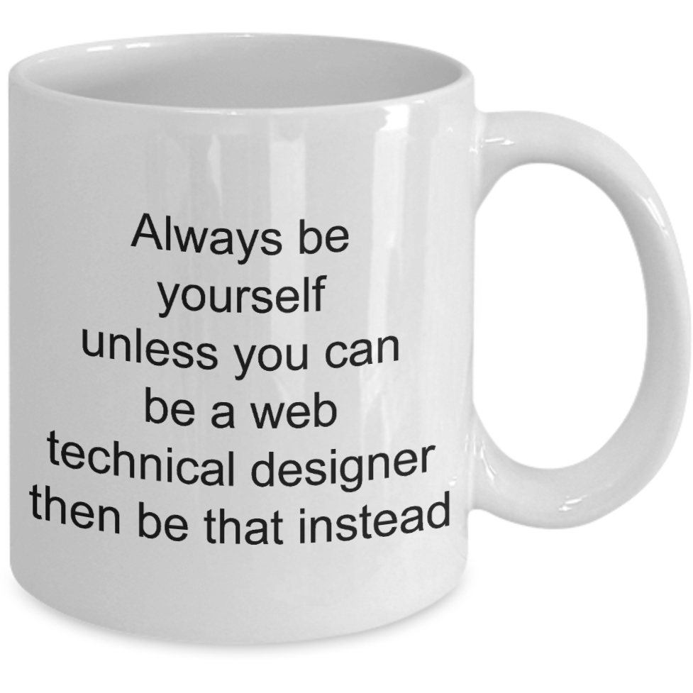 Web Technical Designer Mug