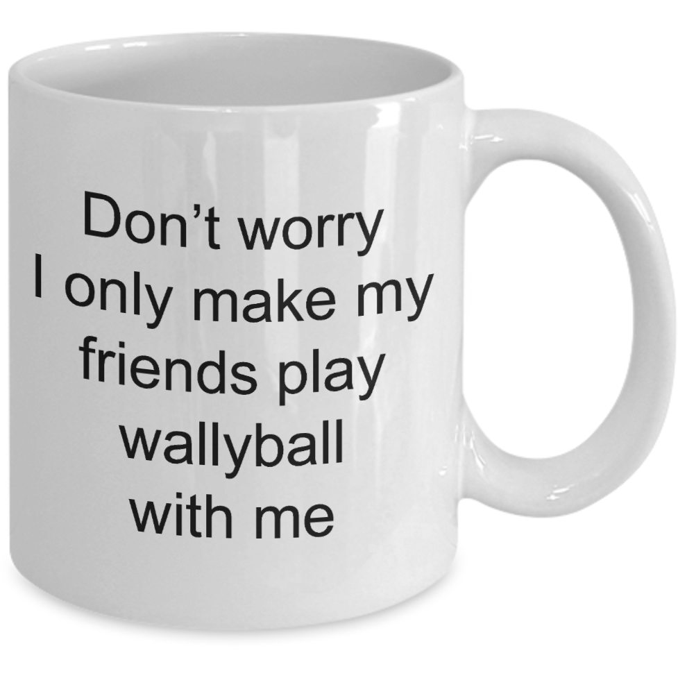 Funny Wallyball Mug