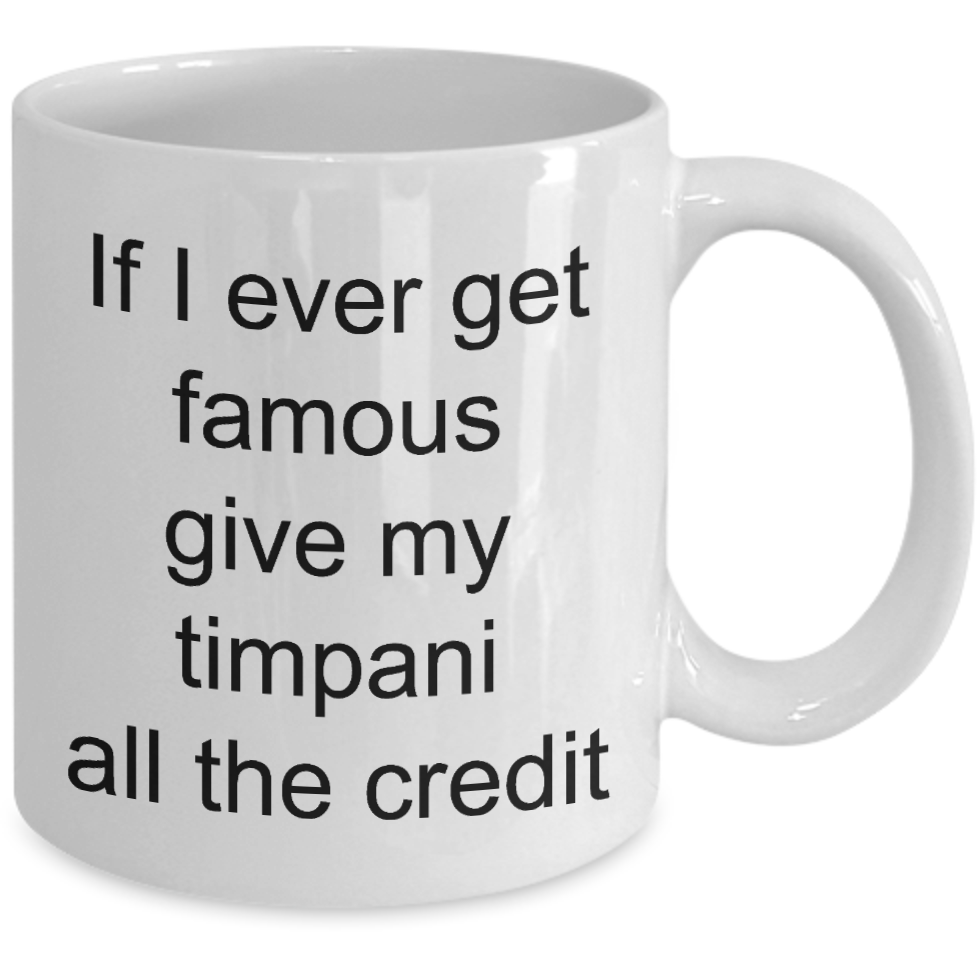 Timpani Drum Mug