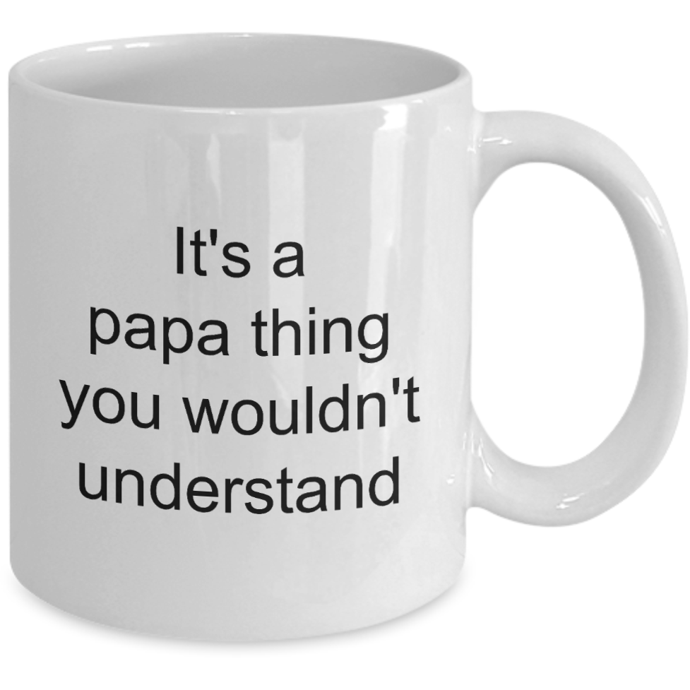 Funny Papa Mug