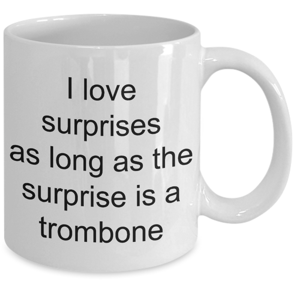 Funny Trombone Mug