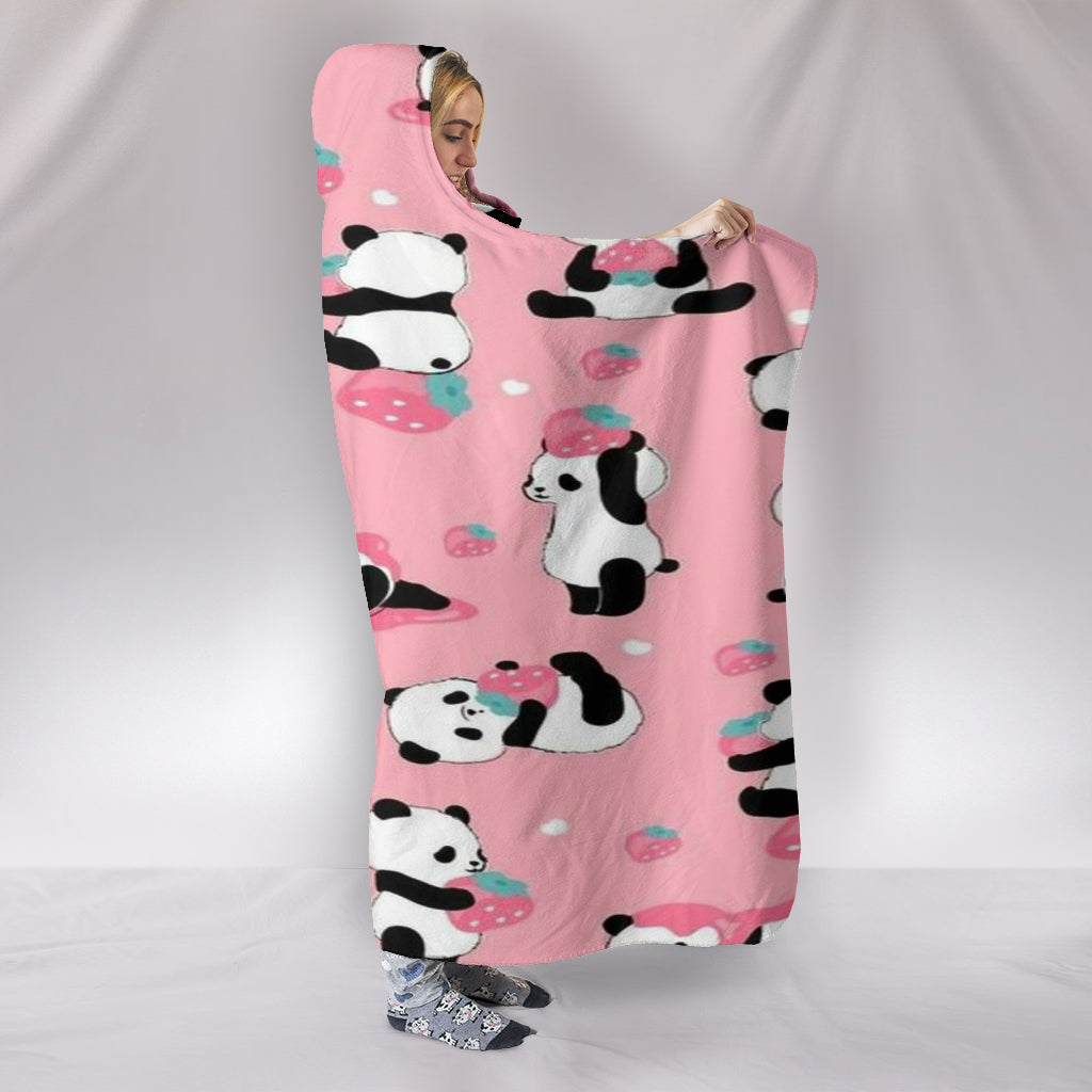 Baby Panda Snuglee Hooded Blanket