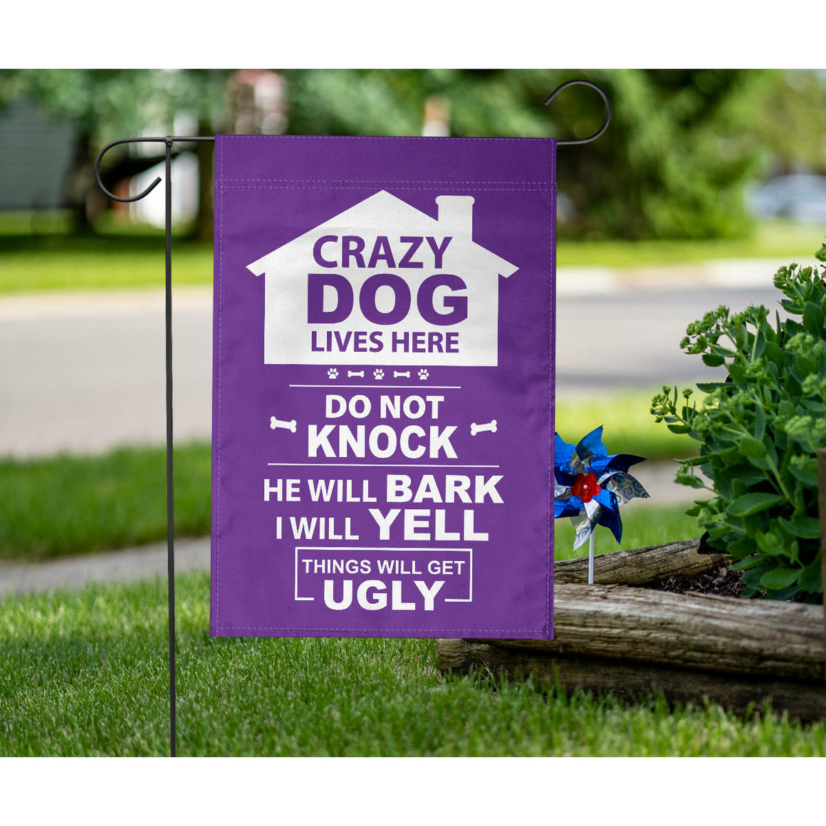 Single Male Dog - Purple