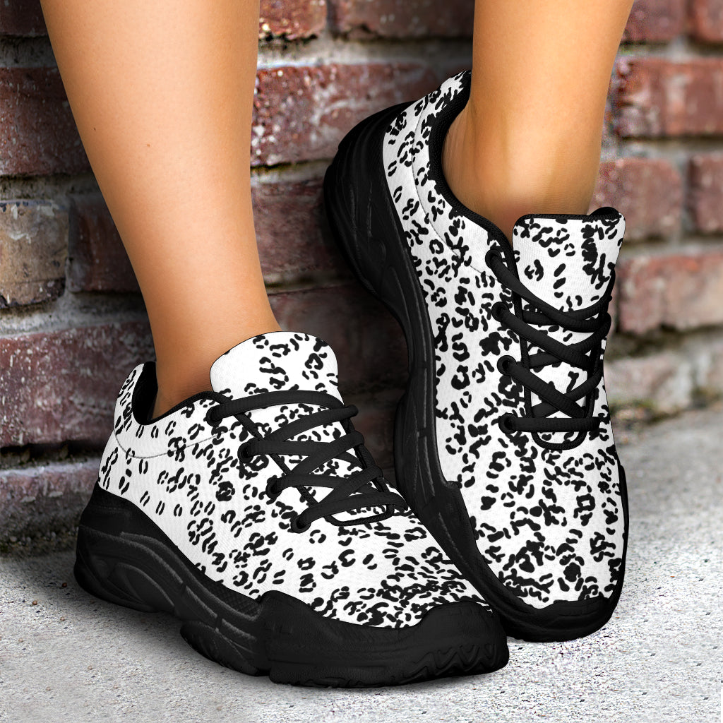 City leopard, chunky sneakers