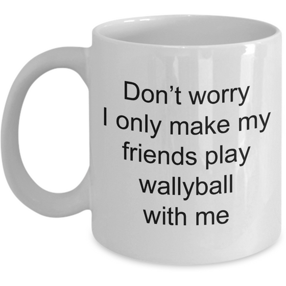 Funny Wallyball Mug