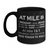 At Mile 8 Black - Inspirational Quotes Coffee Mug