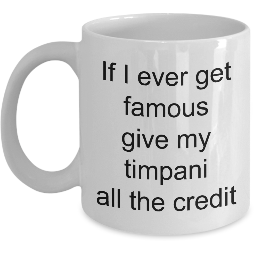 Timpani Drum Mug