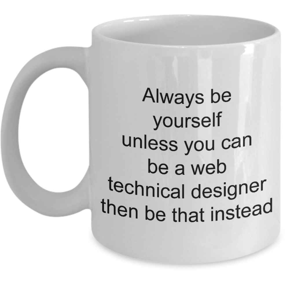 Web Technical Designer Mug